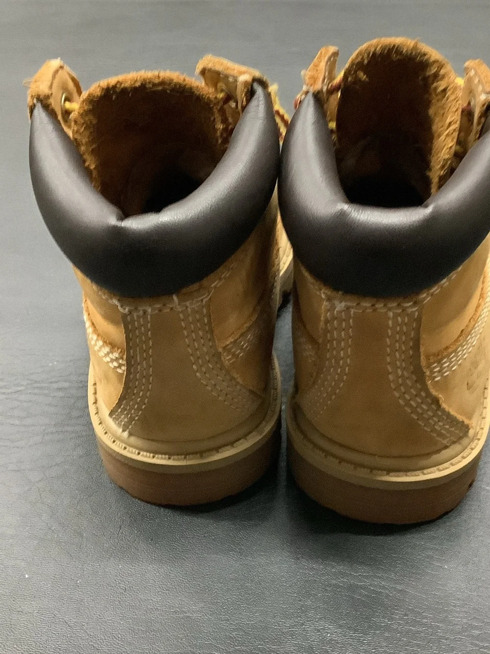 Timberland Kids Wheat/Tan Lace-Up Rugged Boots